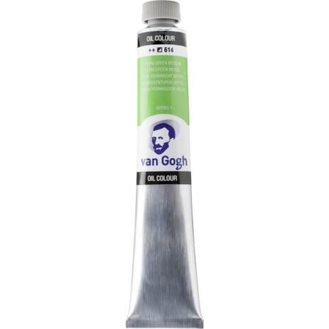 Χρώμα λαδιού Talens Van Gogh 60ml No614 Permanent Green Medium (series 1)
